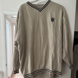 NFL Tan V-Neck Sweater
